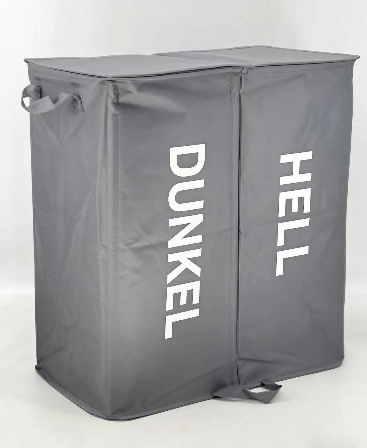 Doppelter Wäschebehälter "light & dark"