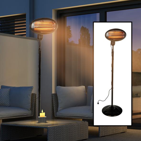 elektrischer Stand-Heizstrahler