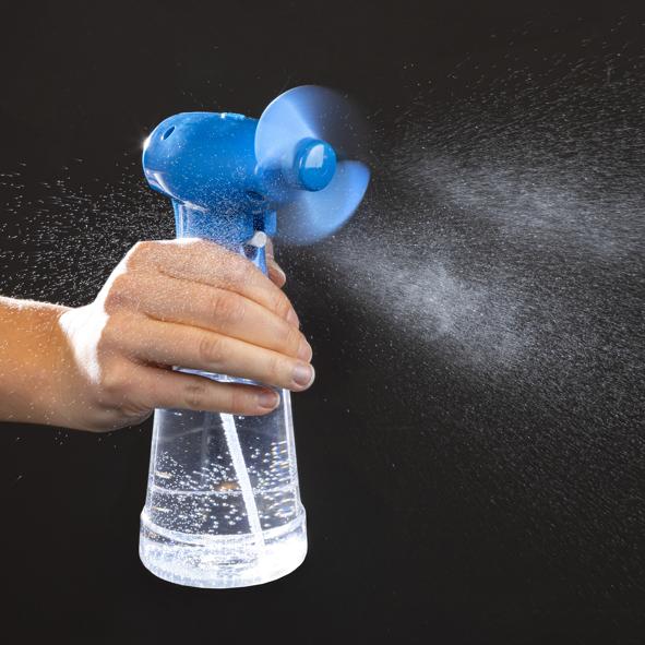 Mini-Ventilator mit Wassersprüher