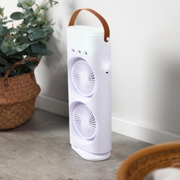 Nebelventilator mit Fernbedienung, Akkubetrieben