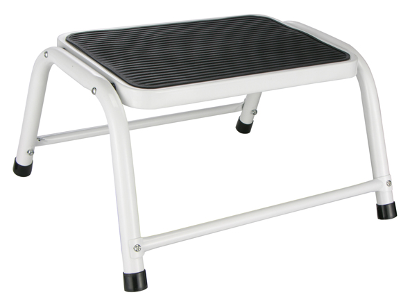 Stufentritt aus beschichtetem Stahl