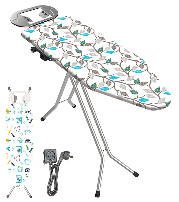 Elektro Bügeltisch 120 x 38cm