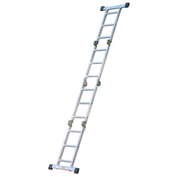 Alu-Arbeitsleiter m.Plattform, 4x3 Stufen