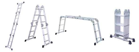 Alu-Arbeitsleiter 4x3 Stufen