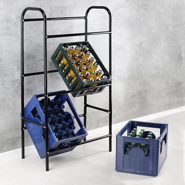 Flaschenkastenständer für 6 Kästen