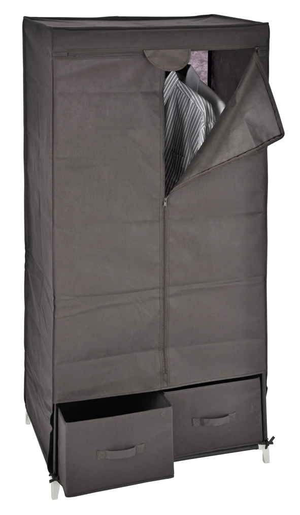 Kleiderschrank mit 2 Schubladen