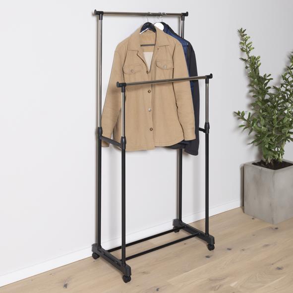 Garderobenständer mit 4 Rollen