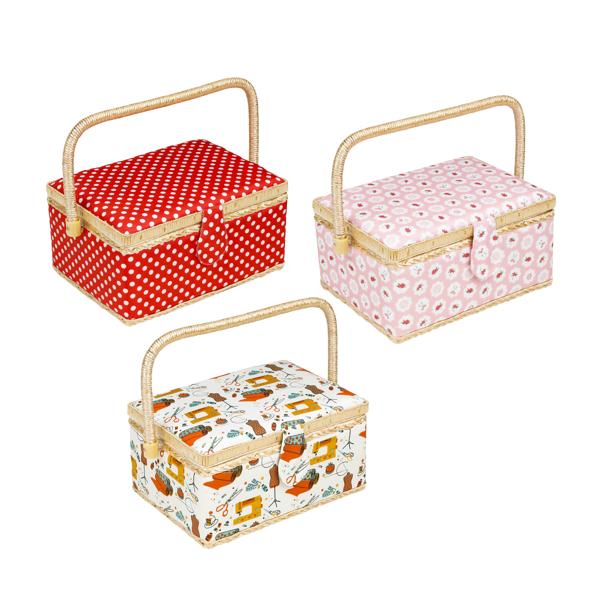 Nähkasten mit Polyesterbezug