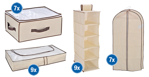 Ordnungsset 32-tlg. sortiert