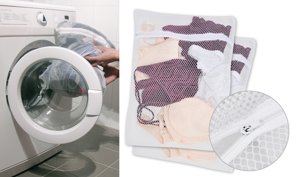 Wäschenetz (2er Set) mit Reißverschluss