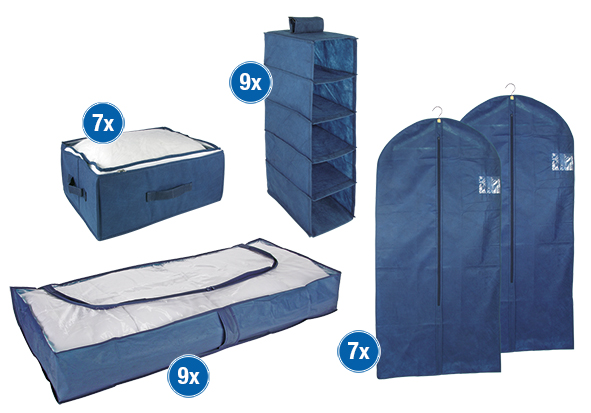 Ordnungsset 32-tlg., sortiert