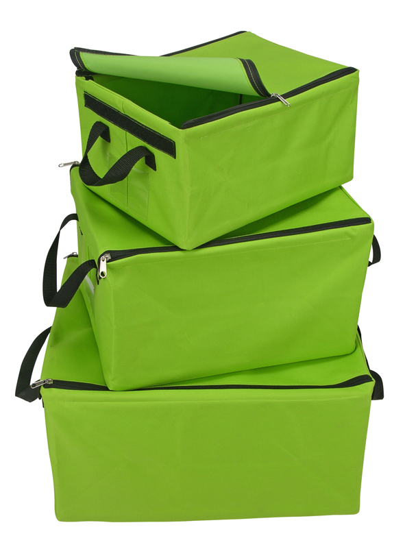 Aufbewahrungsbox sortiert