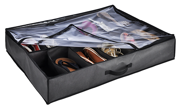 Unterbettkommode mit 12 Fächern