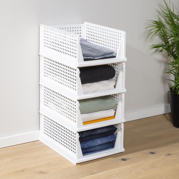 Kleiderschrank Organizer, 4er Set