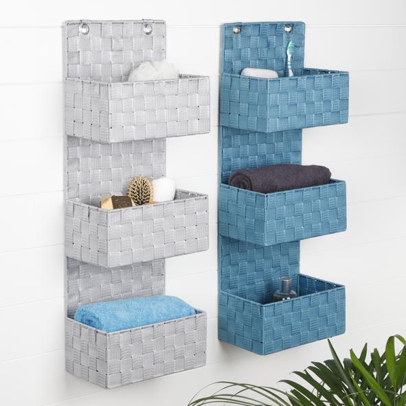 Hängeorganizer mit 3 Körbchen