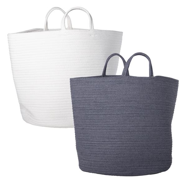 Flechtkorb aus Baumwolle, ca. 40 x 40cm