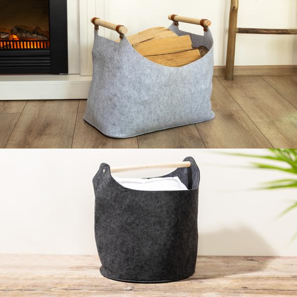 Mischkarton Filzkörbe