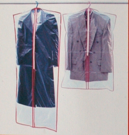 Kleiderschutzhülle mit Reißverschluß