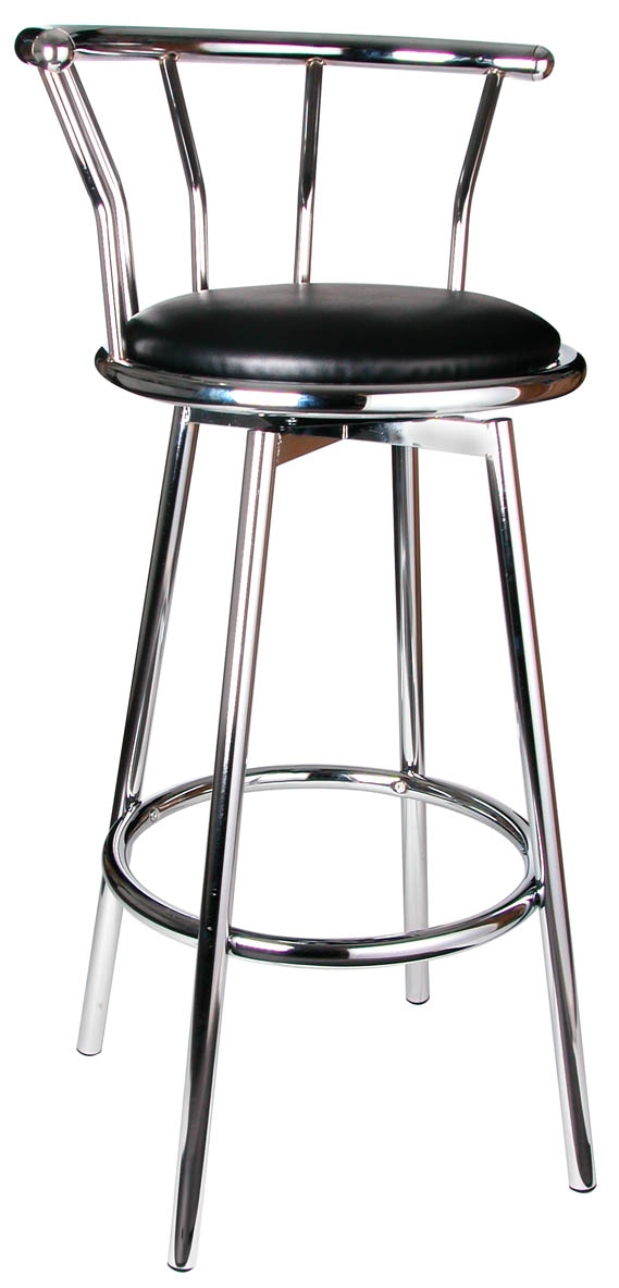 Barhocker mit Rückenlehne  2er Set