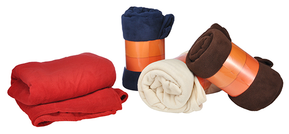 Coral Fleecedecke ca. 50 x 200 cm