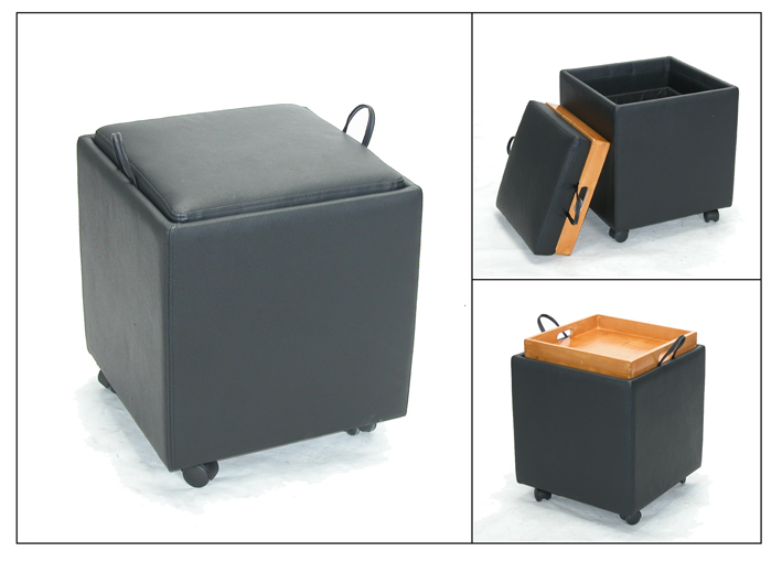 Hocker mit Aufbewahrungsfunktion