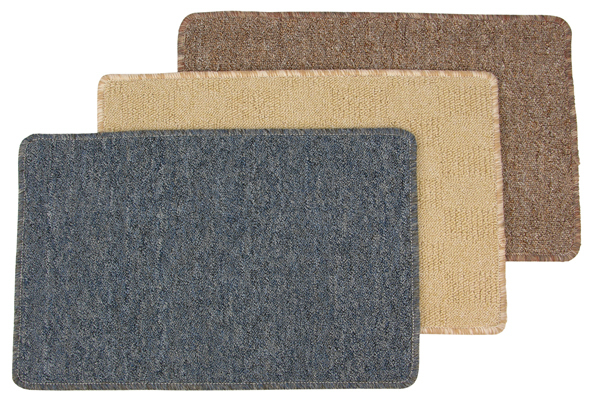 Teppichmatte sortiert