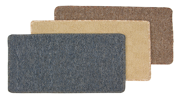 Teppichmatte sortiert