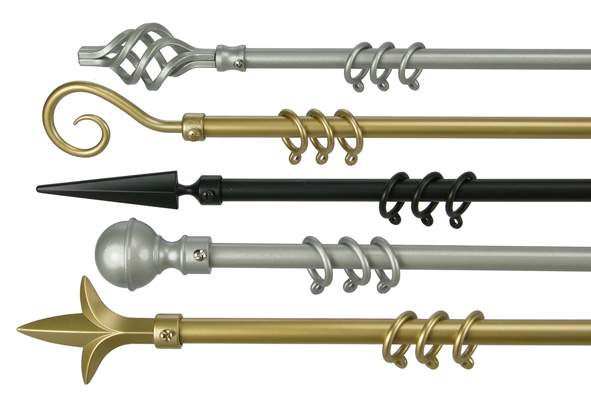 Gardinenstangen Set, Teleskop