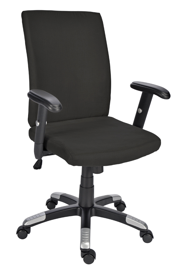 Bürostuhl mit Mikrofaserbezug