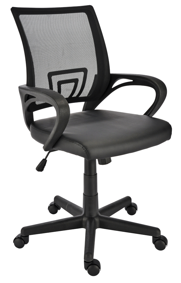 Bürodrehstuhl Rückenlehne mit Netzoptik