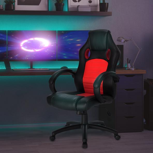 Gaming-Stuhl, höhenverstellbar