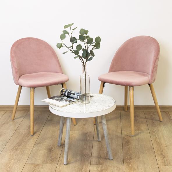 Polsterstuhl, 2er Set