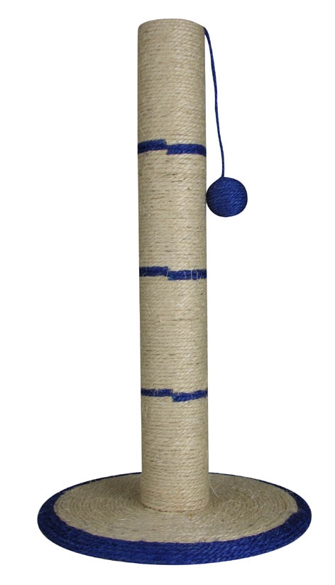 Kratzbaum mit Spielball aus Sisal