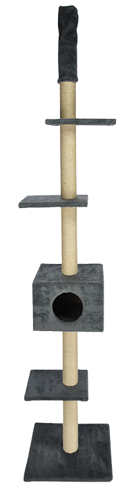 Katzenkratzbaum, deckenhoch