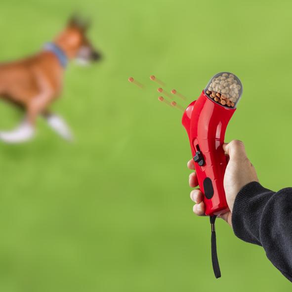 Leckerli-Werfer für Haustiere, sortiert