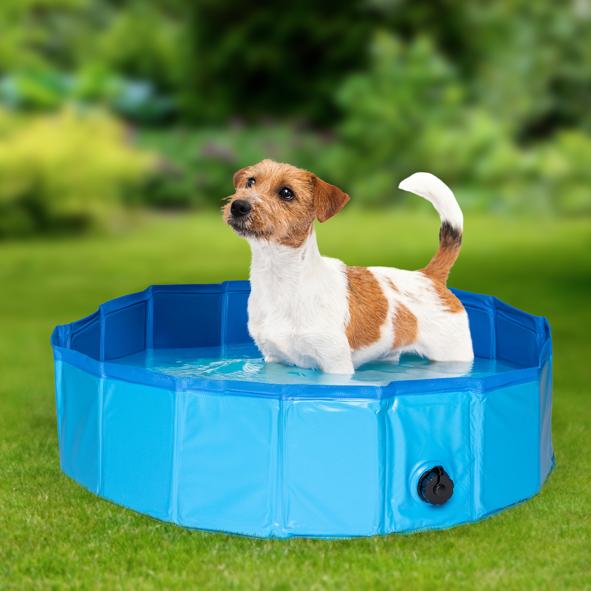 Hundepool, faltbar   80 x 20cm(H)