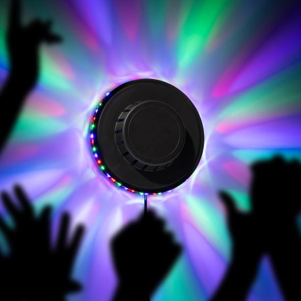 Discolichtplatte mit 48 bunten LED