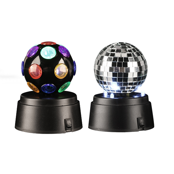 Mini Discokugel, 2 verschiedene Modell sortiert