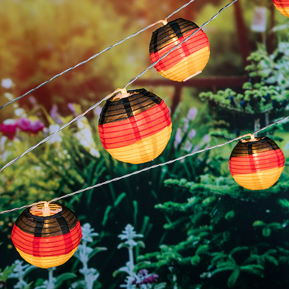 LED Solar-Lichterkette "Deutschland"