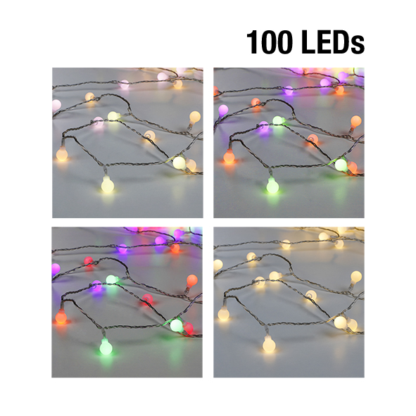 Lichterkette mit 100 LEDs
