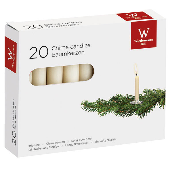 Baumkerzen 20er, weiß