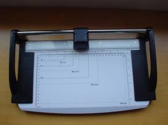 Schneidemaschine aus Kunststoff