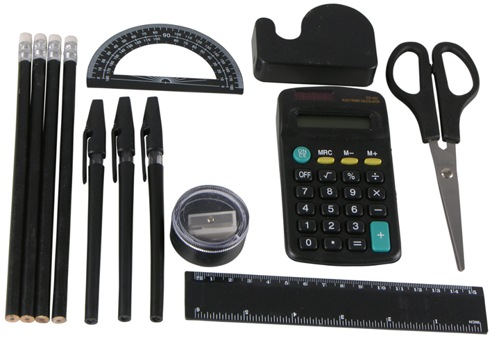 Büro-Schreib-Set bestehend aus 13 Teilen