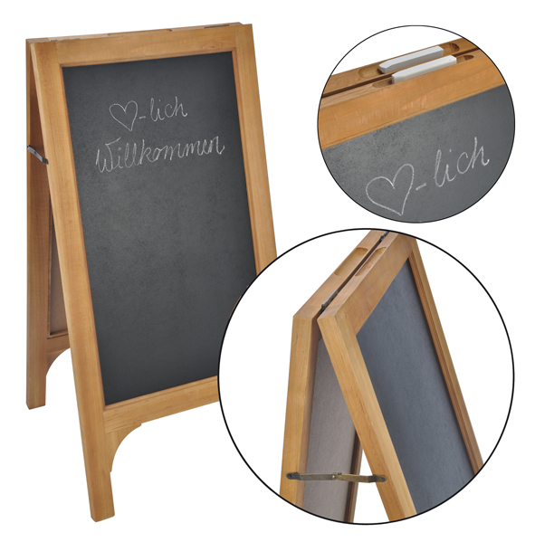 Aufsteller/ Tafel - doppelseitig