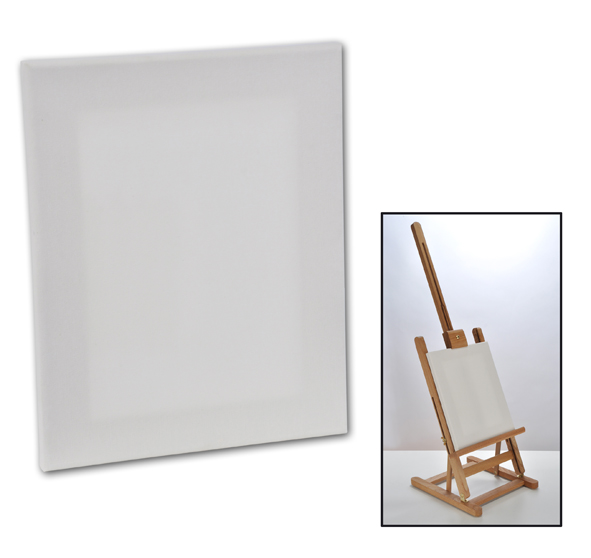 Leinwand auf Holzrahmen