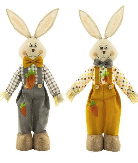 Osterhase, stehend 2er Set