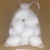 Deko-Ostereier-Set, 12 Stück, ca. 6 cm