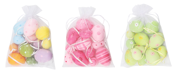 Ostereier ca. 4 und 7 cm