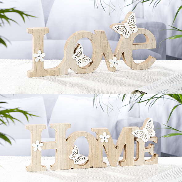 Deko Schriftzug - Love & Home