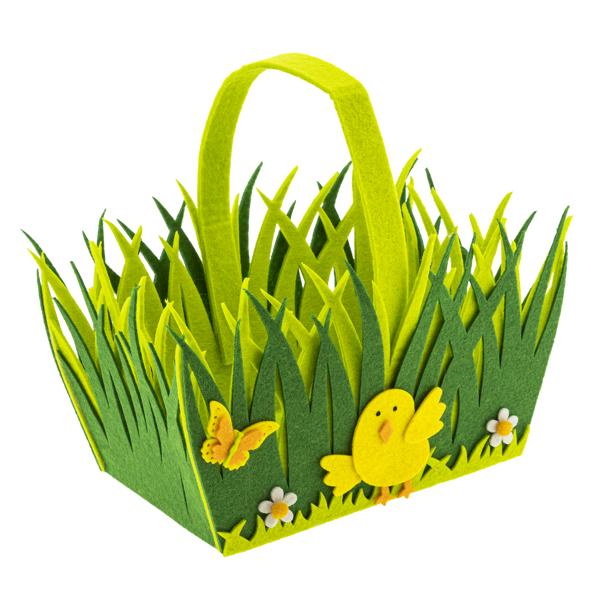 Osterkörbchen aus Filz